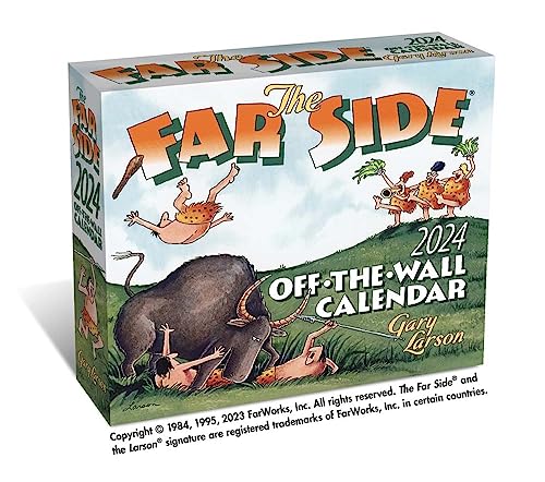 The Far Side® 2024 Off-the-Wall Day-to-Day Calendar: Original Andrews McMeel-Tagesabreißkalender [Kalendar]